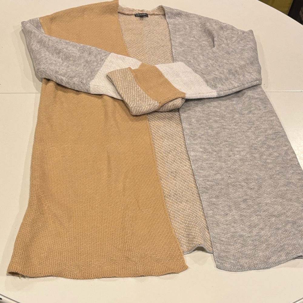 Hannah Open Front Cardigan